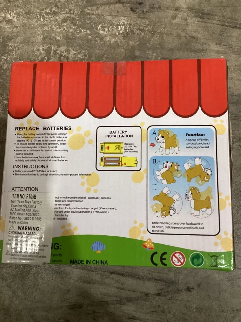 Cute Somersault Little Puppy Barks, Sits, Walk, And Flips  Pet Toy Dog